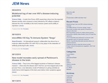 Tablet Screenshot of jem-inthenews.rupress.org