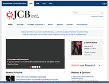 Tablet Screenshot of jcb.rupress.org