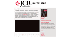 Desktop Screenshot of jcb-journalclub.rupress.org