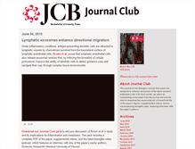 Tablet Screenshot of jcb-journalclub.rupress.org